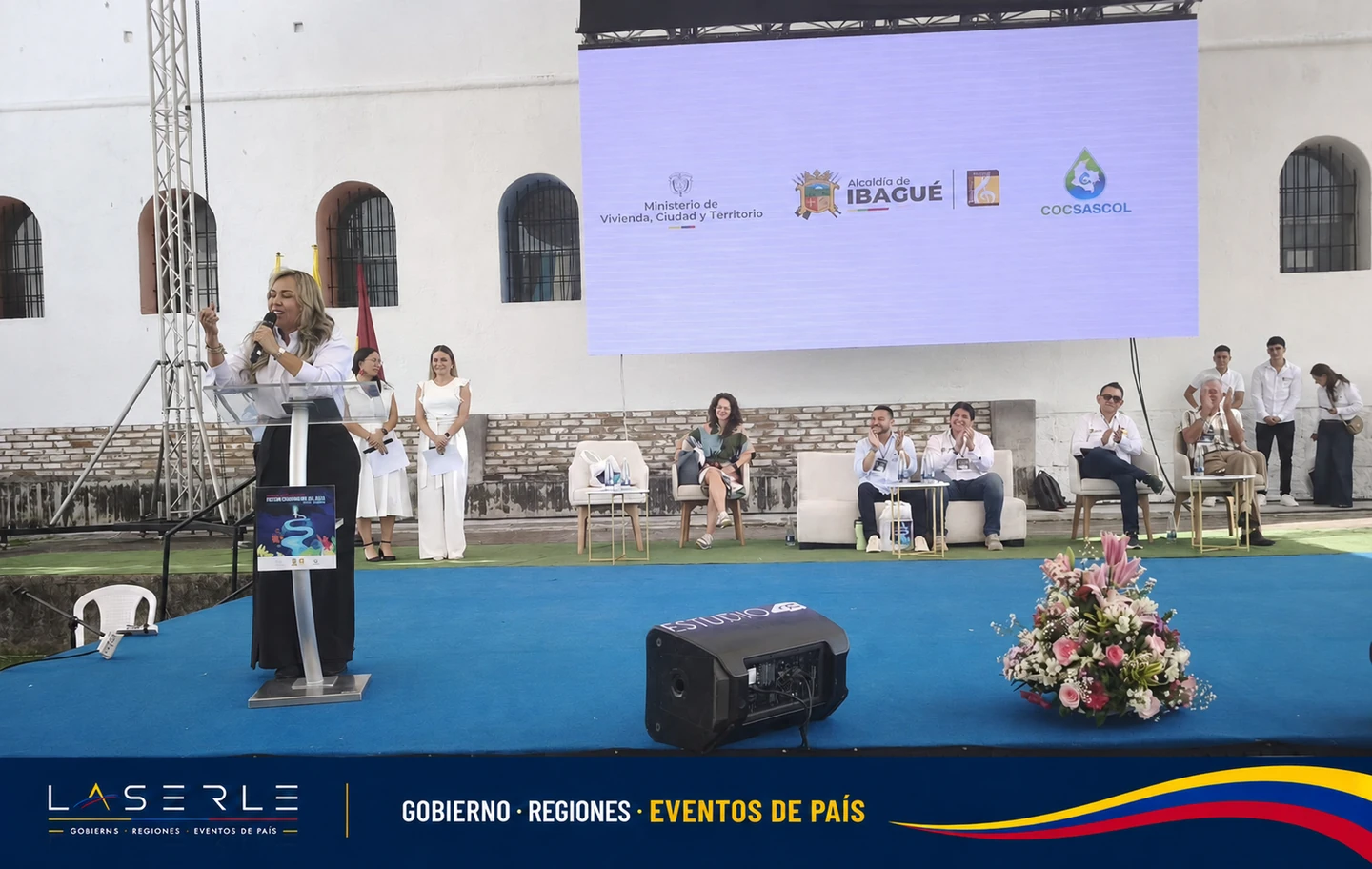 Presentación institucional en escenario de Ibagué